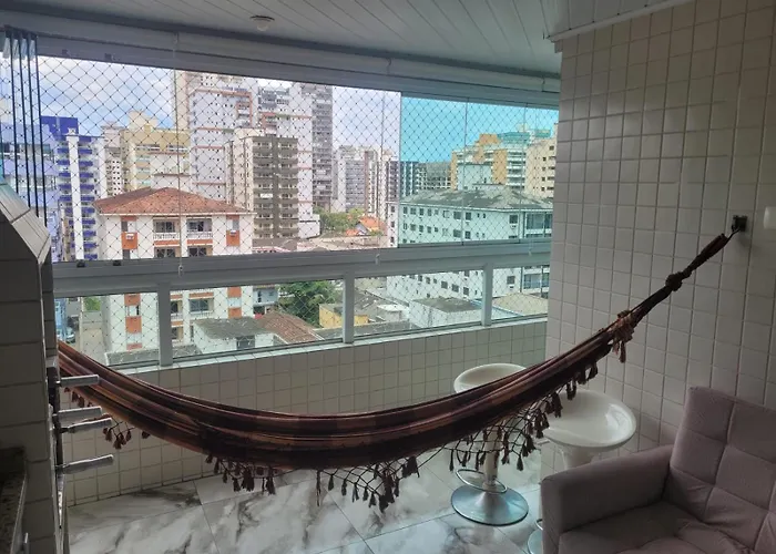Apto Confortavel E Reformado A 200M Da Praia Da Guilhermina - 2 Vagas, Wifi E Roupas De Cama Inclusas!